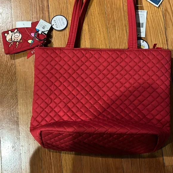 Disney x Vera Bradley festive Toy Story tote with coin purse NWT - Picture 3 of 4